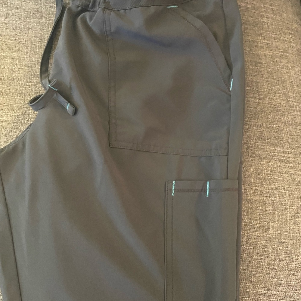 Gray scrub pants